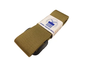Cinturón Aparejadores Ejército de Estados Unidos Talla 34 Tostado 499 Nylon Servicio Militar Vestido de Batalla Uniforme - Imagen 1 de 7