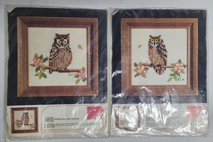 2 PIK GEZÄHLTER KREUZSTICH FÜR RAHMUNGSSETS #75502 HOOT OWL & 75503 SCHLEIEREULE - Bild 1 von 8