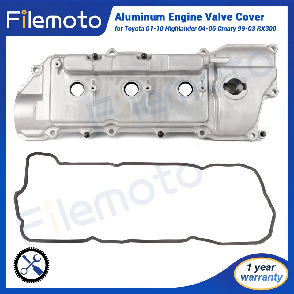 Cubierta de válvula para 04-06 Toyota Camry/Sienna Lexus ES330/RX330 03-04 Toyota Avalon Foto 1 de 4