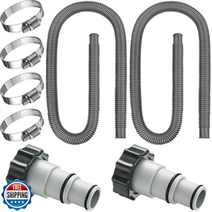 Saintrygo 2 Pack Thickened Pool Hose for Above Ground Pools 1.5 Inches Diamet - Picture 1 of 5