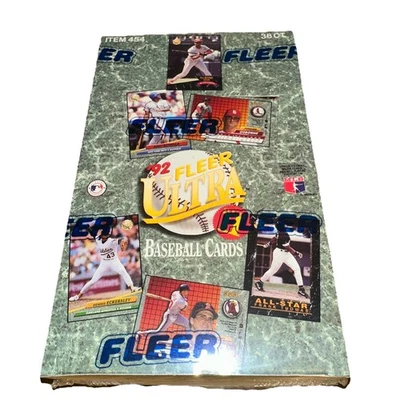 1992 Fleer Ultra Baseball Factory Sealed Box
