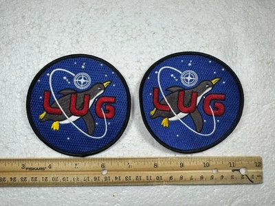 Lot Of 2 - LUG - ESA - Penguin Aerospace Patches - Image 1 of 4