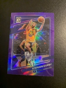 2021-22 Donruss Optic Purple Stephen Steph Curry #128 Golden State Warriors NBA - Picture 1 of 2