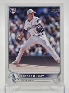George Kirby 2022 Topps Update Rookie Card #US207 Seattle Mariners - Picture 1 of 2