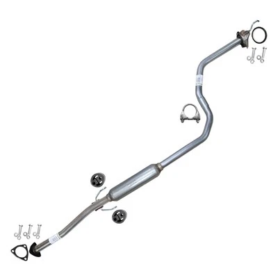 Stainless Steel Resonator Pipe Assembly fits: 1996-2000 Honda Civic 1.6L EX Si - Image 1 of 4