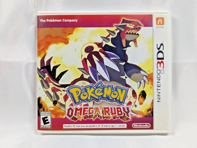 Pokemon Omega Rubí Nintendo 3DS CIB Probado Envío Gratis Foto 1 de 4