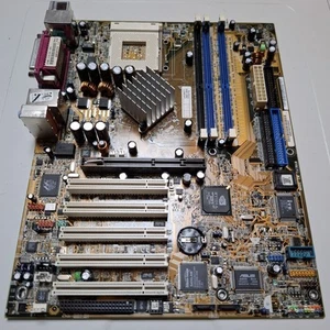 Vintage ASUS A7N8X-E Deluxe nForce2 Ultra 400, Socket 462/A, AGP, - Zdjęcie 1 z 13