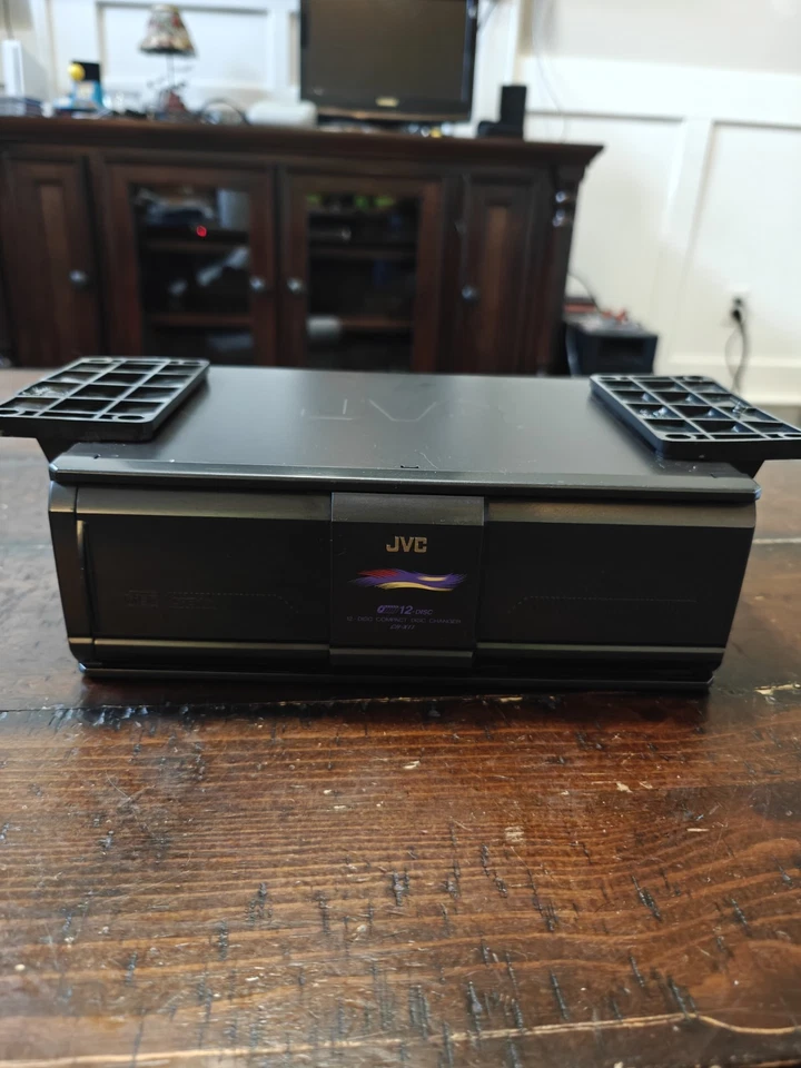 JVC 12-Disc Car CD Changer System Disc Cartridge Model CH-X11 Black UNTESTED - Image 1 of 4