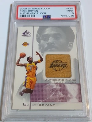 2000 SP Game Floor Kobe Bryant #GAMEFLOOR piso autêntico - PSA 9 (POP 50) - Imagem 1 de 3