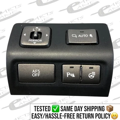 2007-2012 LEXUS LS460 Controle de Espelho AFS Botão Estacionamento Roda Aquecida 8487050370 - Imagem 1 de 4