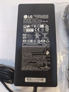 Nowy oryginalny monitor LCD LED LG 35BN75C-B ACC-LATP1 EAY65068604 210W AC adapter - Zdjęcie 1 z 3