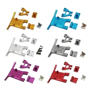 RC Car Front Guard & Bumpe Set for Wltoys 124019 1/14 144001 Tracked Car Truck - Picture 1 of 22