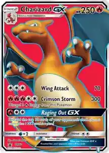 Charizard GX SM60 Standard Sized Sm Holo Black Star Promo Pokemon Card DMG - Picture 1 of 1