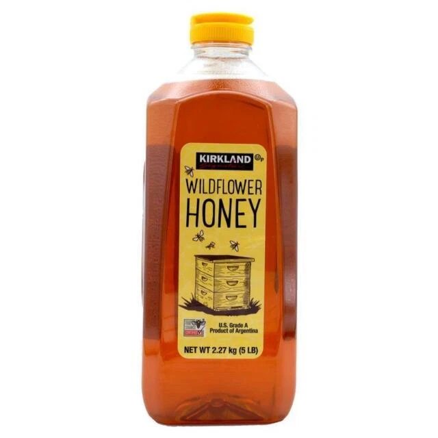 Kirkland Signature Wildflower Honey 100% Pure - 5 lbs