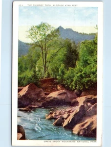 THE CHIMNEY TOPS Great Smoky Mountain Nationalpark TENNESSEE TN - Postkarte - Bild 1 von 2