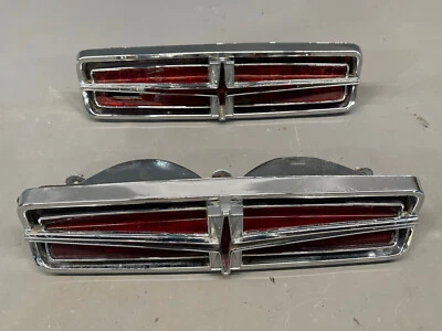 1964 Oldsmobile Starfire Jetstar Trunk Taillight Taillamp Light Tail Lamp Lens - Image 1 of 4