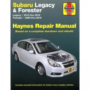 Subaru Legacy Forester 2009-2016 repair manual Haynes - Bild 1 von 5