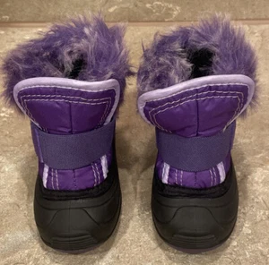 Kamik Winter Snow Boots Purple Sugarplum Baby Toddler Girl 5 - Picture 1 of 5