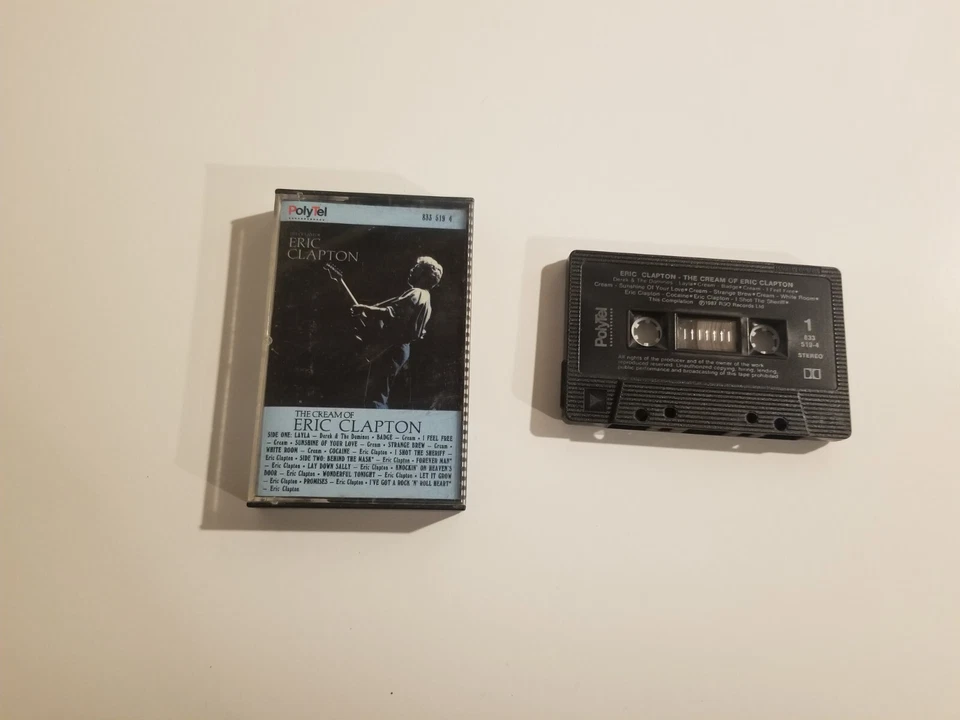 Eric Clapton - The Cream Of Eric Clapton - Cassette Tape  - Image 1 of 1