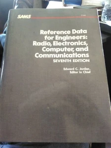 Reference Data for Engineers Edward C Jordan 7th Edition July 1986 SAMS - Picture 1 of 10