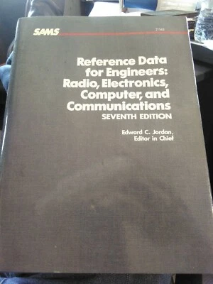 Reference Data for Engineers Edward C Jordan 7th Edition July 1986 SAMS - Image 1 of 4