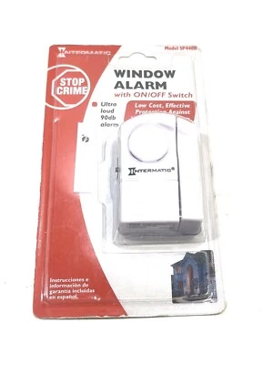 Intermatic Window Alarm Model SP440B Mountable Wireless Stop Crime Security New - Image 1 of 3