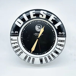 Diesel Wanduhr Werbung Jeans and Workwear Retro Uhr - Bild 1 von 7