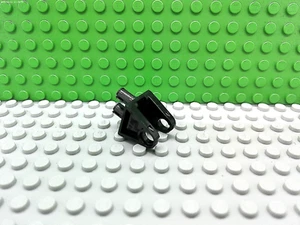 Lego 1 schwarz Technic Knebelgelenk Verbinder 2 Pin mit offenem Pinhalter NEU - Bild 1 von 2