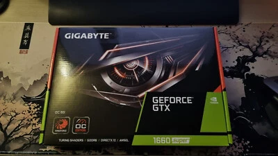 Gigabyte 1660 super gaming oc 6GB Memory GDDR6  Usato, Pari al Nuovo. - Immagine 1 di 3