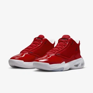 Men’s Size 10.5 Nike Jordan Max Aura 4 Basketball Shoe University Red DN3687-601 - Picture 1 of 6