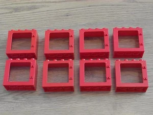 Lego Duplo - 8 ventanas rojas - GMT08 - Imagen 1 de 1