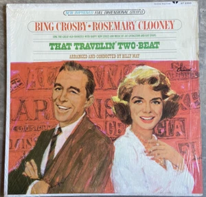 BING CROSBY ROSEMARY CLOONEY THAT TRAVELIN TWO BEAT LP CAPITOL ST 2300 VINYL - Picture 1 of 3