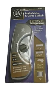 GE Audio/Video & Game Switch AV93237 New In Plastic Connects 3 Devices to TV - Picture 1 of 3