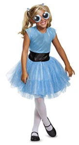 New The PowerPuff Girls Bubble Girls Costume Small 4-6 yrs - Picture 1 of 1