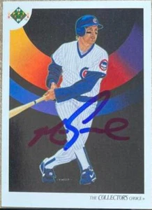 Mark Grace Autographed 1991 Upper Deck #99 - Picture 1 of 1