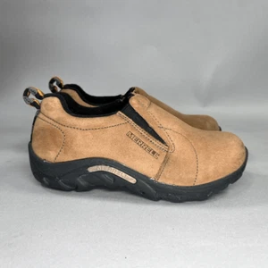 Merrell Jungle Moc Slip On Shoes Boy's Size 13.5 Nubuck Leather Casual Sneakers - Picture 1 of 11