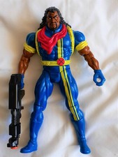 Marvel X-Men Vintage 1994 Deluxe Edition Bishop 10” Action Figure Toy Biz w Gun