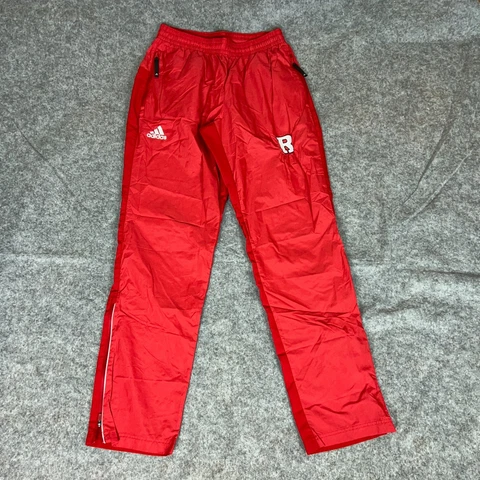 Rutgers Scarlet Knights Womens Pants Small Red White Adidas NCAA Run Ankle Zip Cover