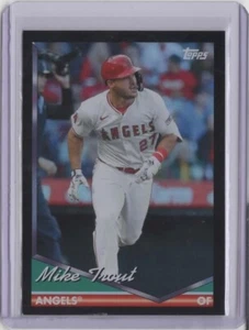 Foilboard negro Topps Archives 2024 #217 Mike Trout - Imagen 1 de 2