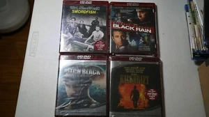 Lot 4 Pitch Black, Backdraft, Black Rain, Swordfish [HD DVD] NEW SEALED - Picture 1 of 6