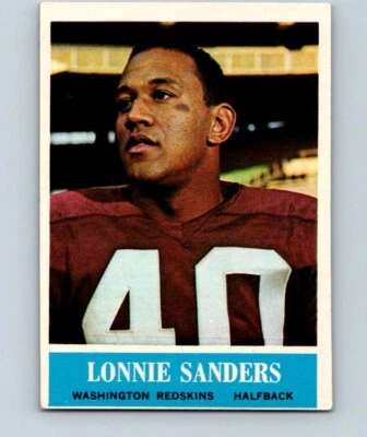 1964 PHILADELPHIA FOOTBALL #193 LONNIE SANDERS          MID GRADE   FM - Image 1 of 2