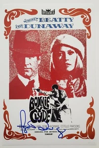 Faye Dunaway Signed Bonnie And Clyde 8x12 Poster Warren Beatty LEGEND RAD - Picture 1 of 1