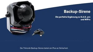Thitronik 100089 Back-Up Siren Built-In Buffer Battery For G.A.S. Pro And WiPro - Picture 1 of 4