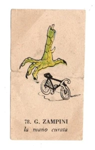 CICLISMO FIGURINA CARTONATA NR 78 G.ZAMPINI ALBUM IL GIRO D'ITALIA 1951 - Picture 1 of 1