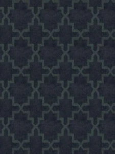 S. Harris moderner gefliester geometrischer Polsterstoff Oya Bluemarine 2,3 Yard 5051902 - Bild 1 von 3