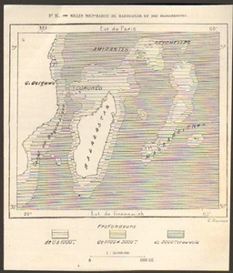 IMAGE 1889 PRINT MADAGASCAR SOCLES SOUS-MARINS - Foto 1 di 1