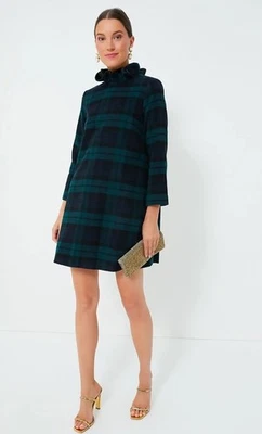 NWT Tuckernuck | NEW Blackwatch Daphne Wool Blend Mini Dress Size XS - Image 1 of 4