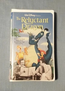 Rare SEALED BRAND NEW The Reluctant Dragon VHS 1941 Walt Disney Movie Clamshell - Foto 1 di 6
