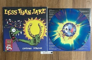 Less Than Jake - Losing Streak color vinyl LP record #104/1000 Rare NEW - Picture 1 of 5