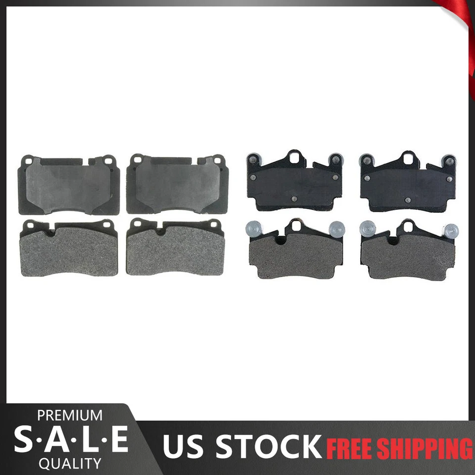 Pastillas de freno metálicas Element3 para Volkswagen Touareg 2009 2007 2006 delanteras y traseras Foto 1 de 4